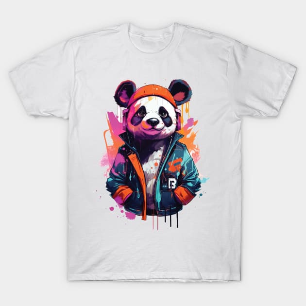 Streetwise Panda T-Shirt by Imagequest